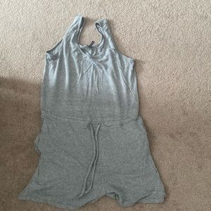Joe fresh grey sleeping romper. Very soft and comfortable